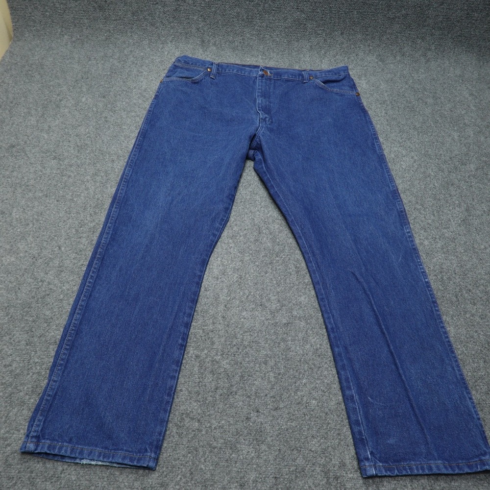 Wrangler Jeans Mens 40x30 Blue 13MWZ Cowboy Cut Original Tapered Western